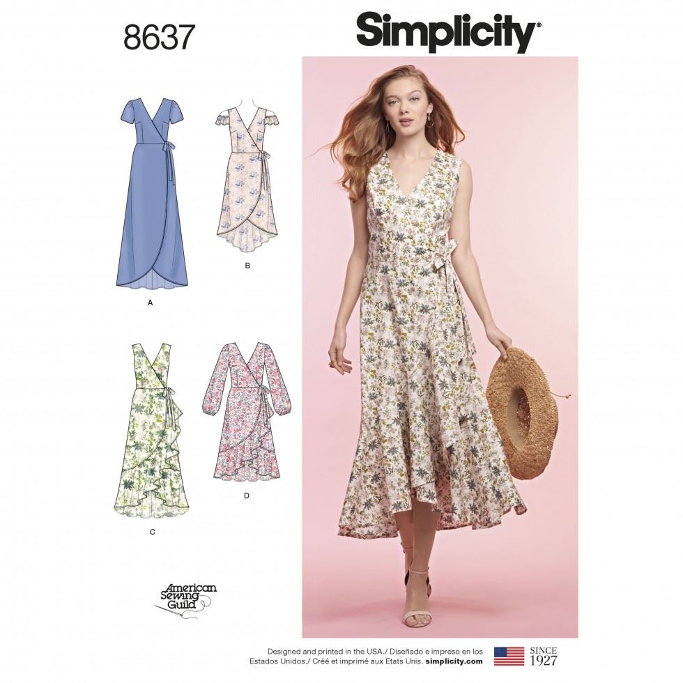 Simplicity Paper Sewing Pattern 8637
 
