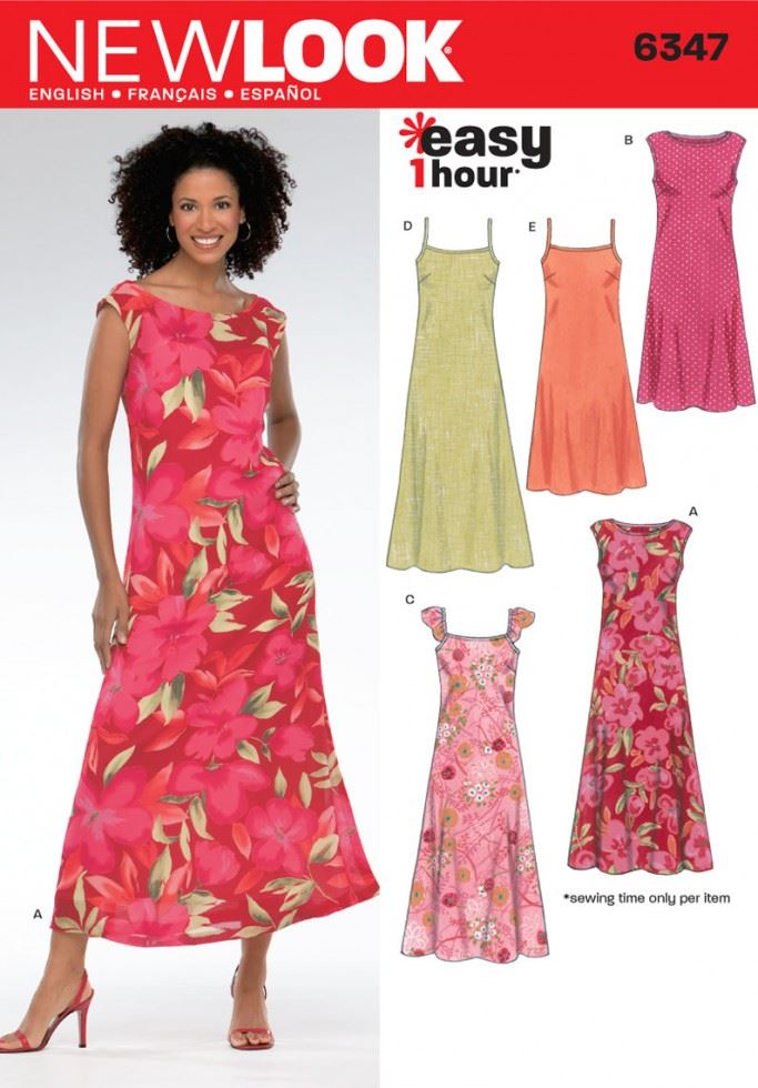 New Look Paper Sewing Pattern 6347
 