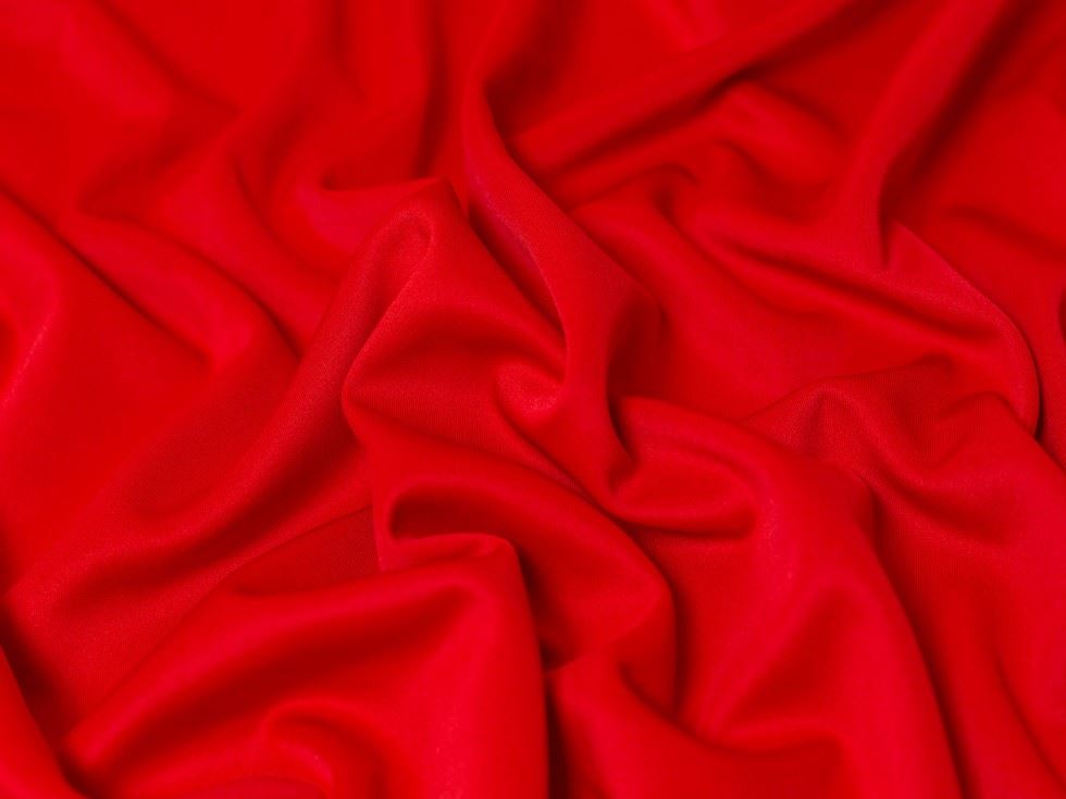 Minerva Core Range Red Scuba Stretch Knit Fabric