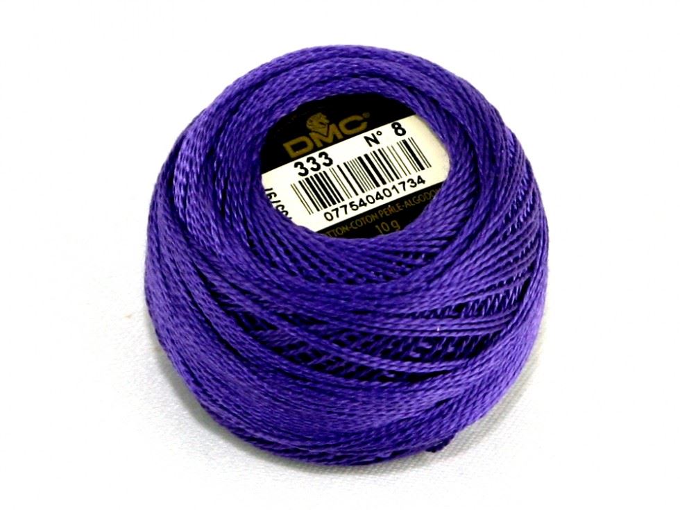 Dmc 333 Size 8 Cotton Perle Thread