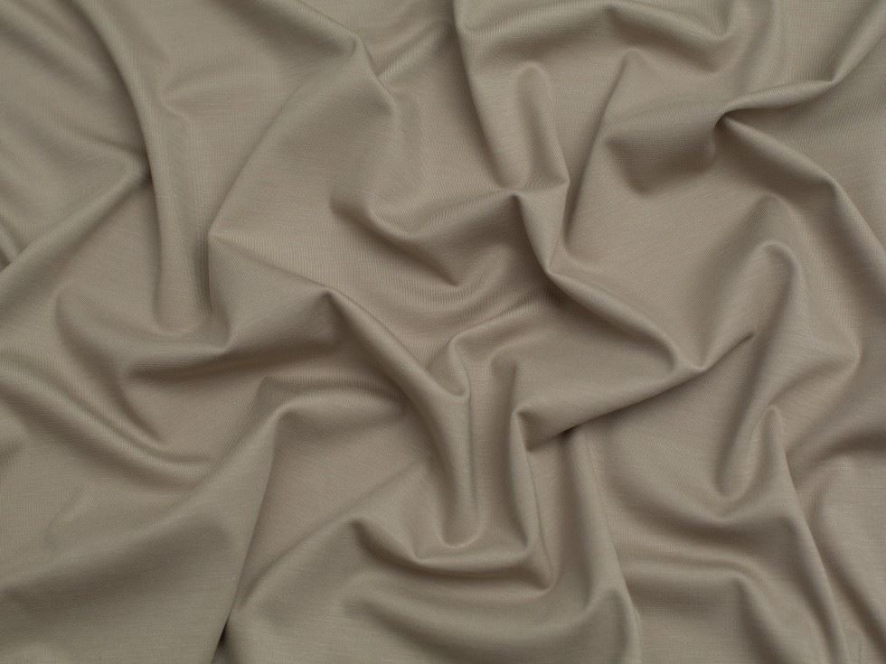 Minerva Core Range Cream Viscose Interlock Jersey Stretch Knit Fabric