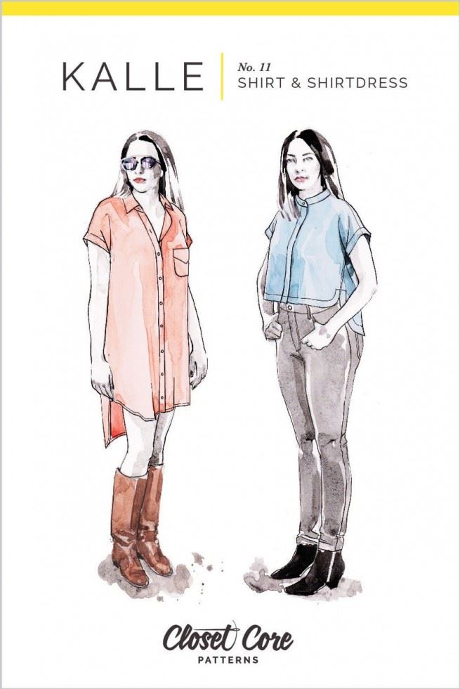 Closet Core Patterns Paper Sewing Pattern Kalle Shirt
 