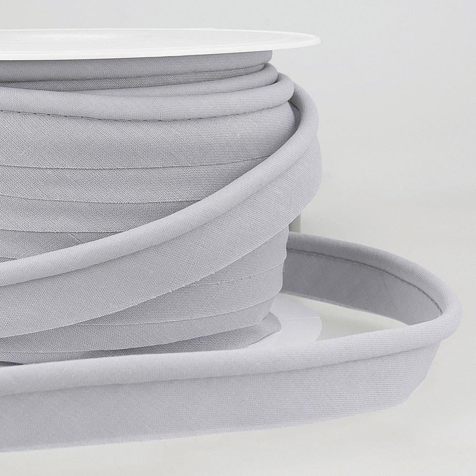 Stephanoise Flanged Piping Cord Pale Grey
 