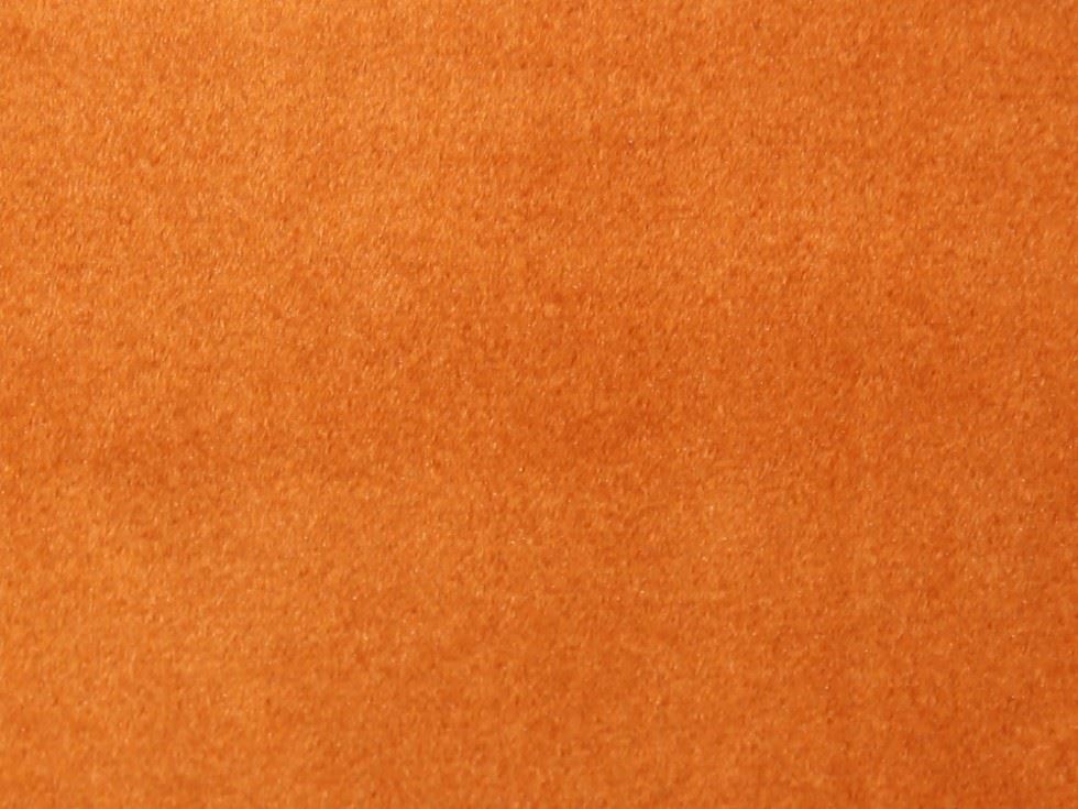 Stof France Vienne Velour Stretch Knit Fabric Burnt Orange