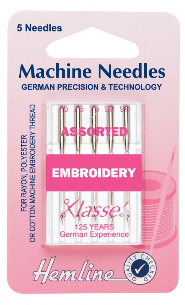 Hemline Embroidery Machine Needles