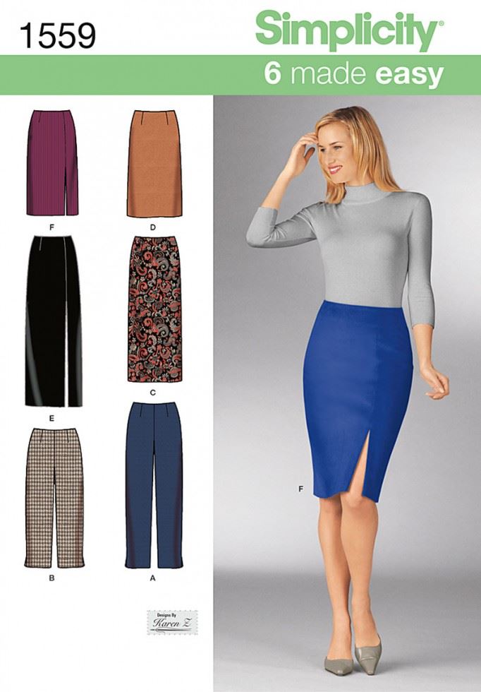 Simplicity Paper Sewing Pattern 1559
 