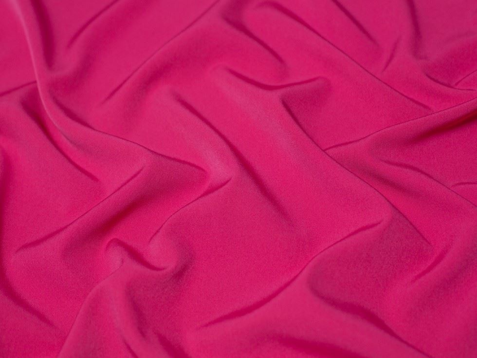 Minerva Core Range Fuchsia Barbi Four Way Stretch Suiting Fabric
