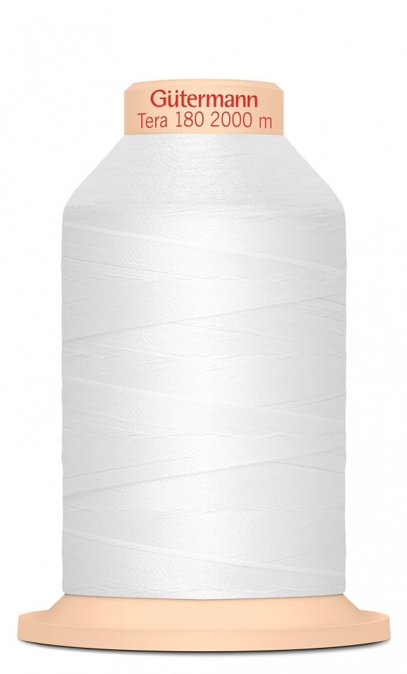 Gutermann Tera 180 Overlocker Sewing Thread White
 