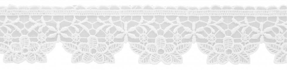 Simplicity White Venice Lace Trim