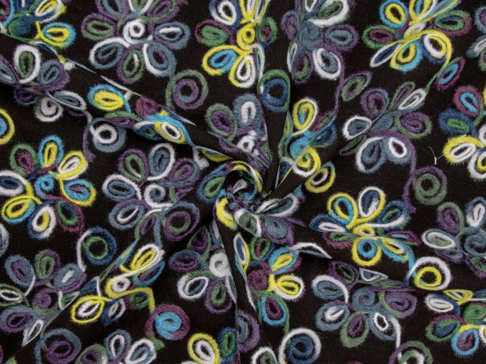 Felted Coating Fabric Green
 
