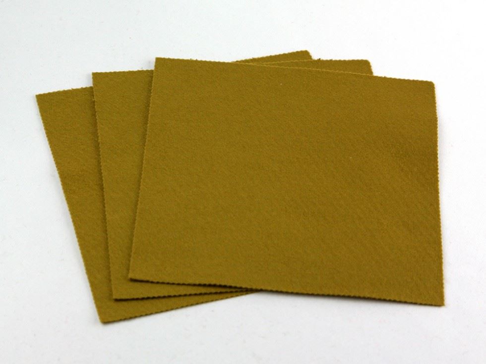 Minerva Core Range Gold Extra Thick 3Mm 18Inch Felt Fabric Sheets