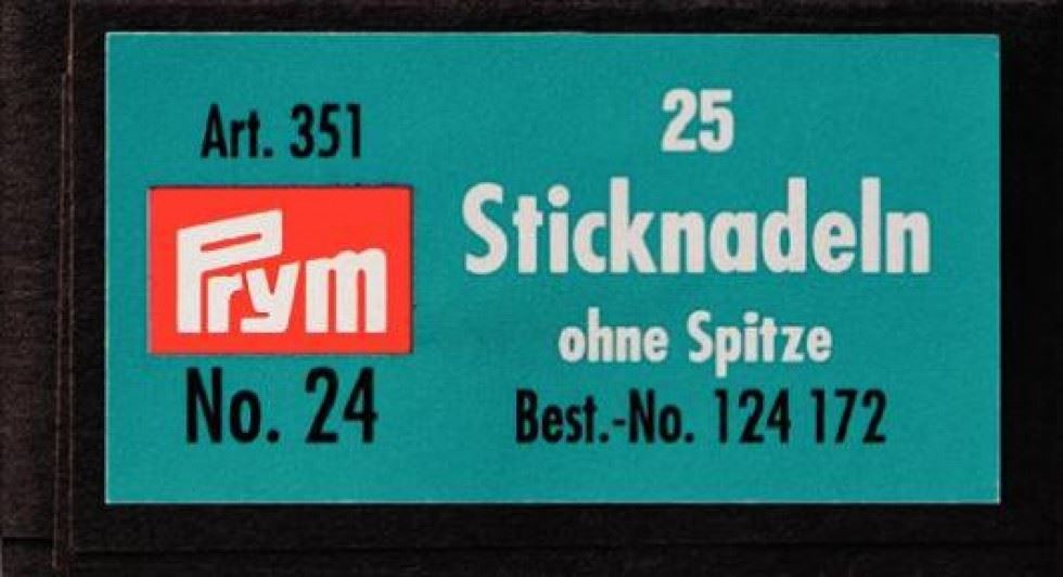Prym Cross Stitch Tapestry Needles