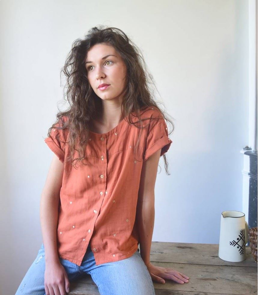 Cousette Paper Sewing Pattern Girouette Blouse
 