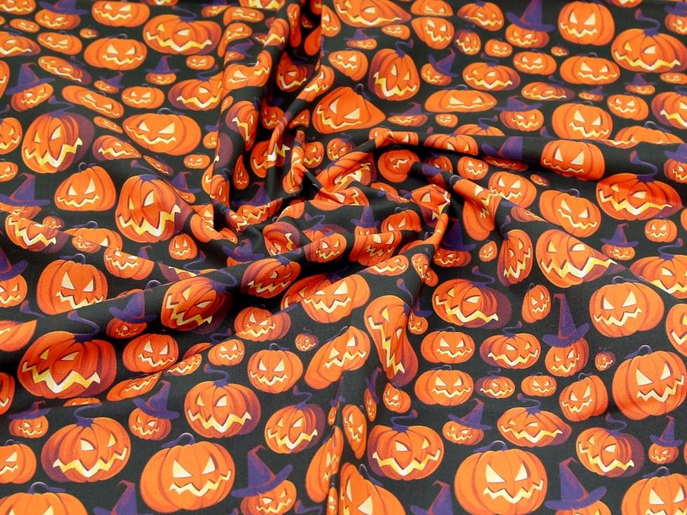 100% Craft Cotton Fabric Orange
 