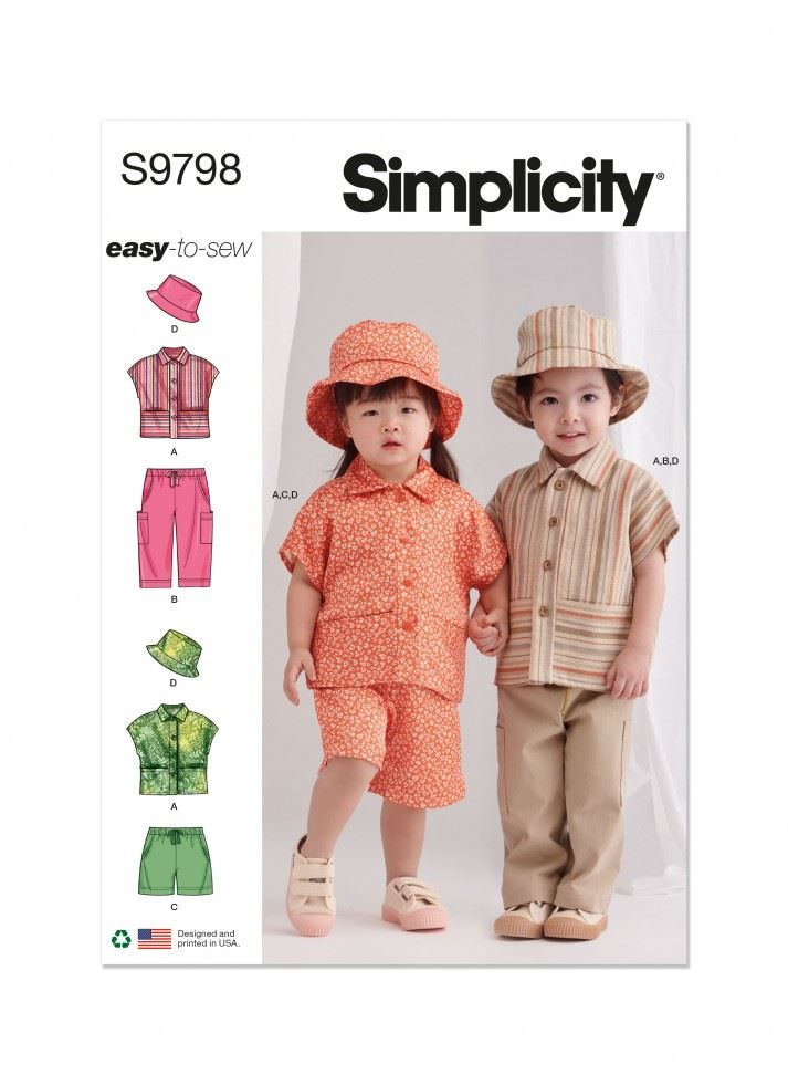 Simplicity Sewing Pattern 9798
