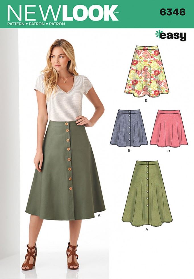 New Look Paper Sewing Pattern 6346
 