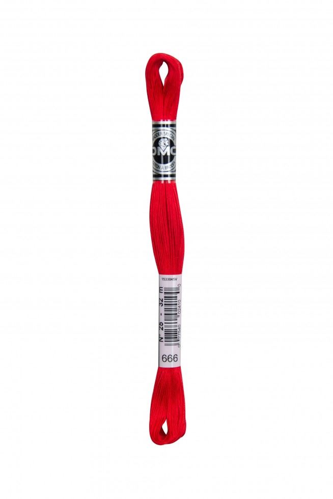 Dmc 666 Size 16 Coton A Broder Special Embroidery Thread