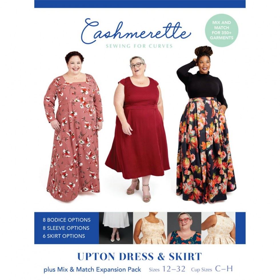Cashmerette Sewing Pattern Upton Dress & Expansion Pack