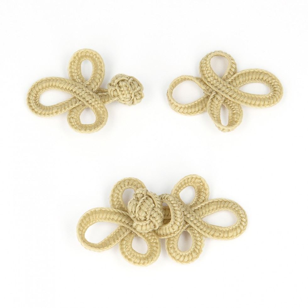 Stephanoise Frog Fasteners Beige
 