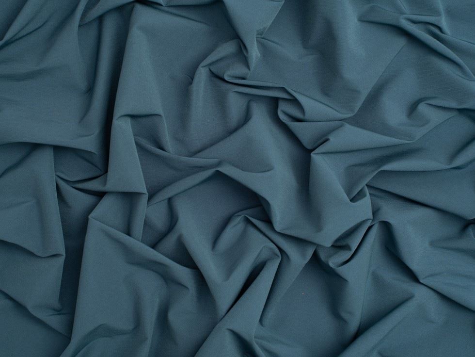 Minerva Core Range Ravello Stretch Woven Bengaline Suiting Fabric Denim Blue
 