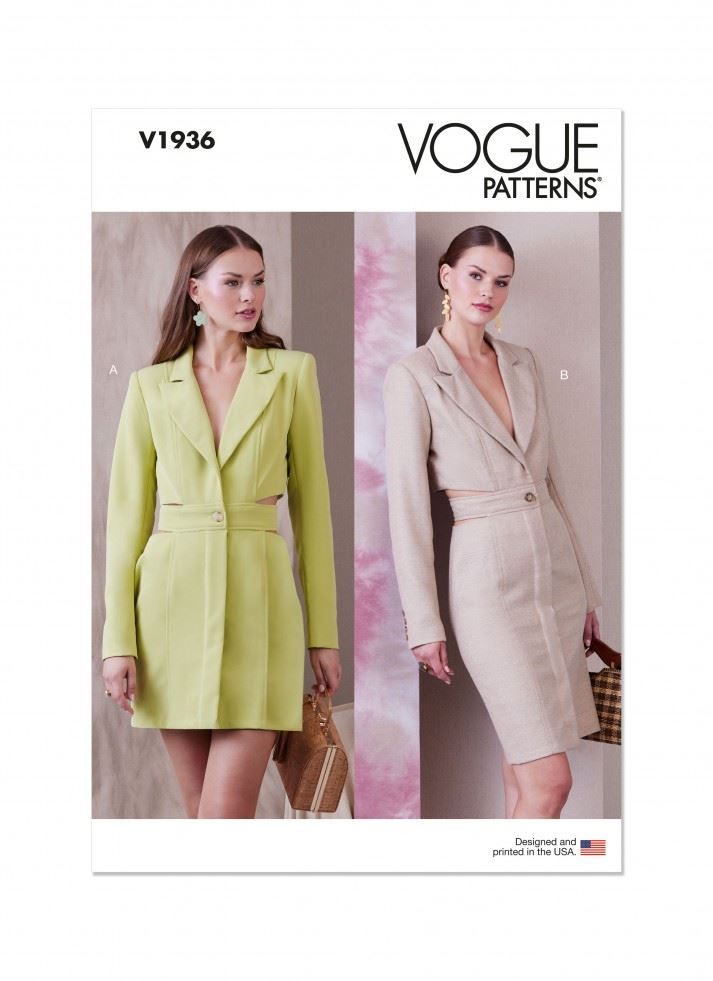 Vogue Paper Sewing Pattern 1936