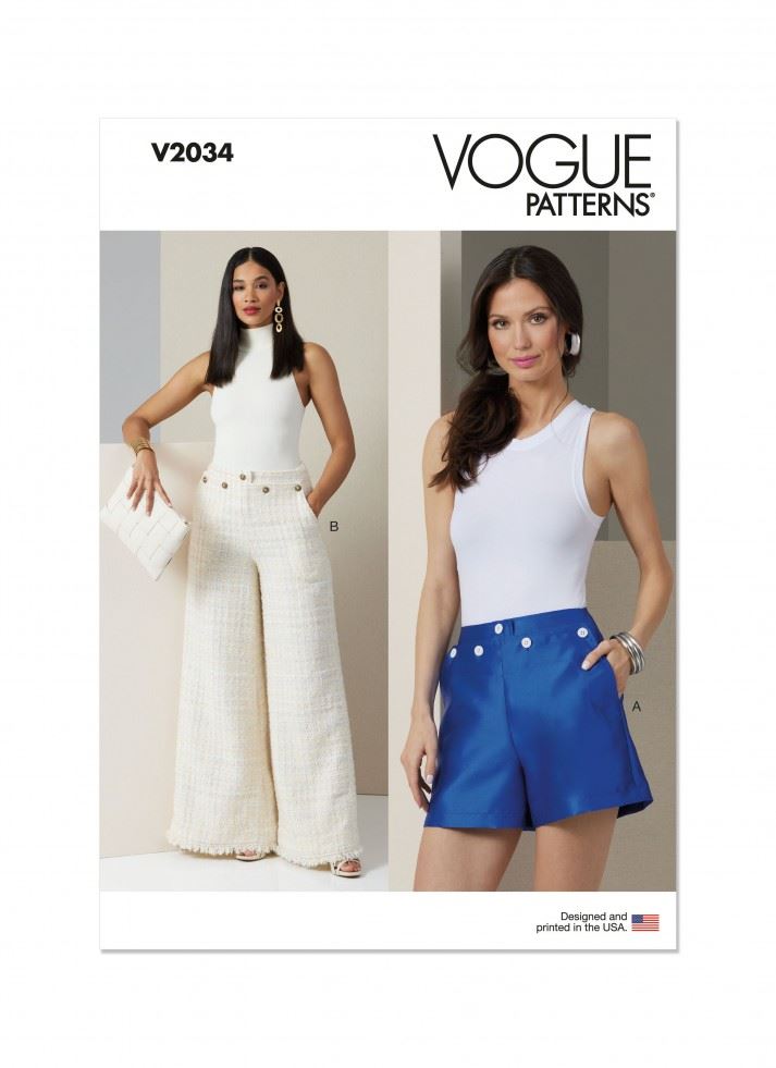 Vogue Paper Sewing Pattern 2034