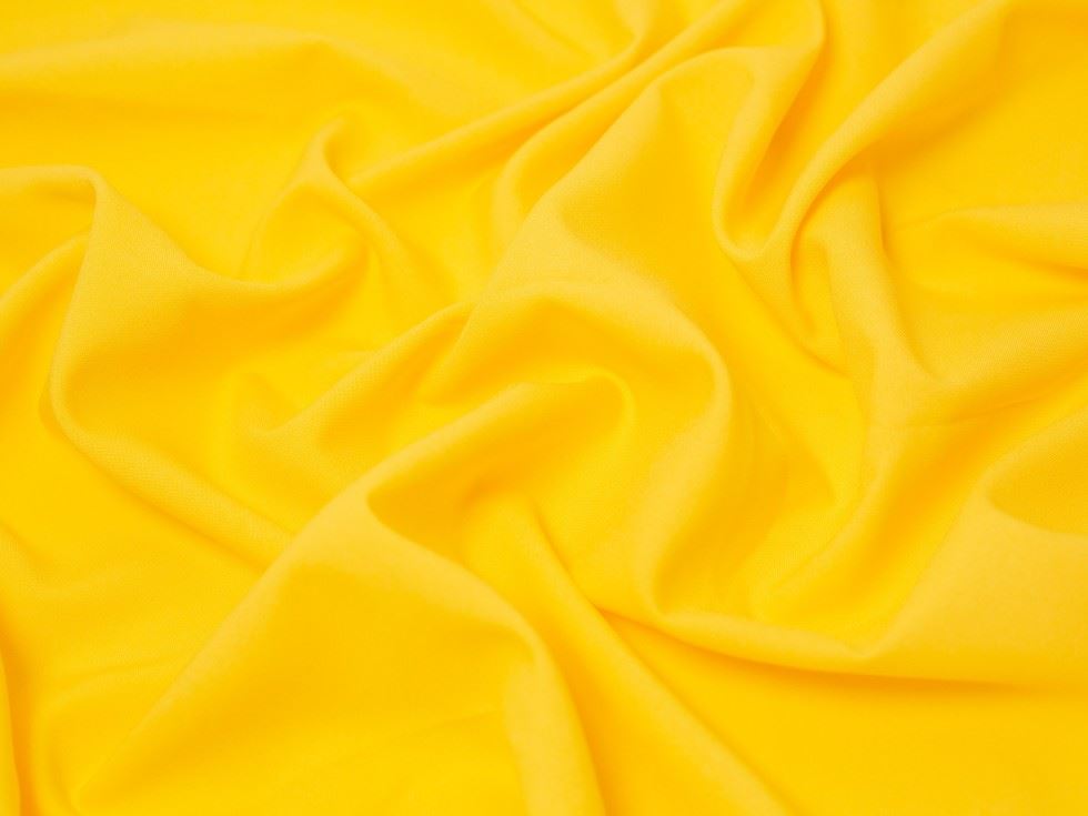 Minerva Core Range Polyester Suiting Fabric Yellow
 