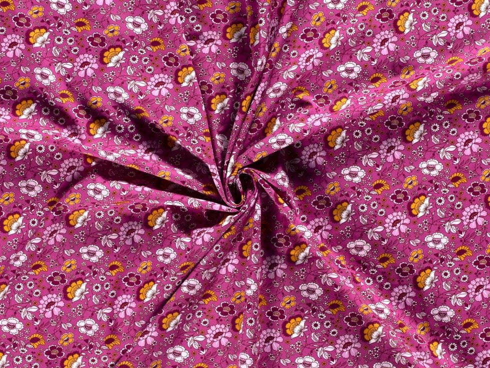 100% Cotton Poplin Fabric Pink
 