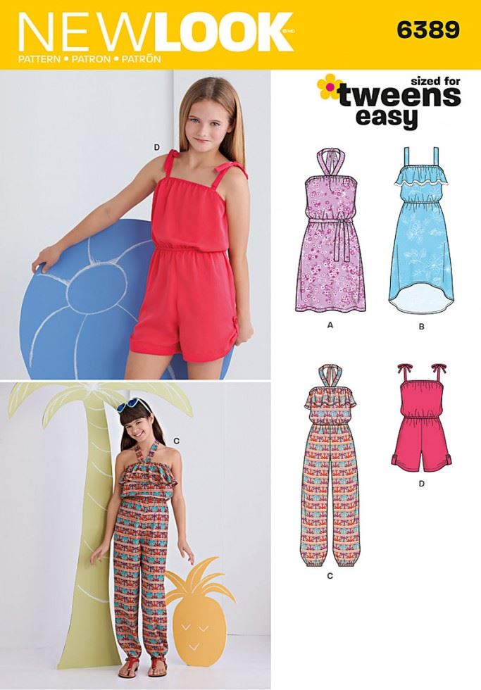 New Look Paper Sewing Pattern 6389
 