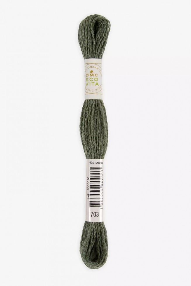 DMC Eco Vita Organic Wool Embroidery Thread 703
 