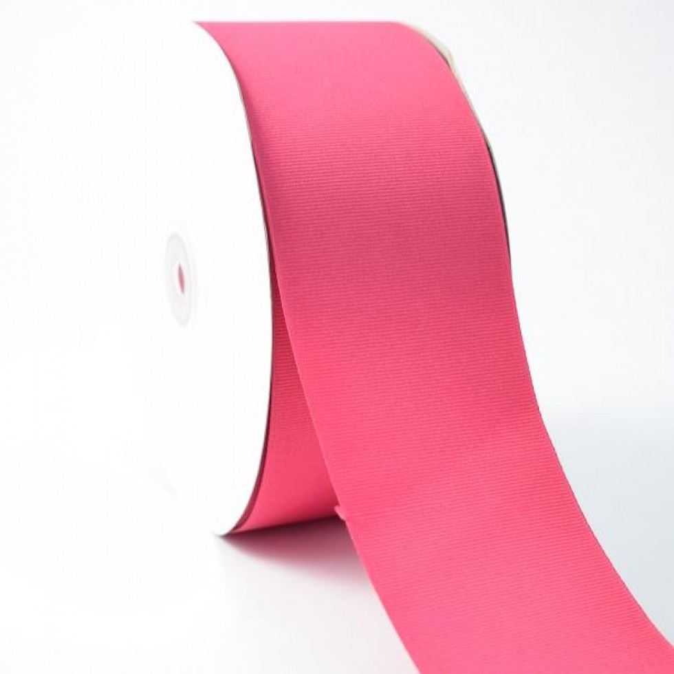Azalea Pink Grosgrain Ribbon