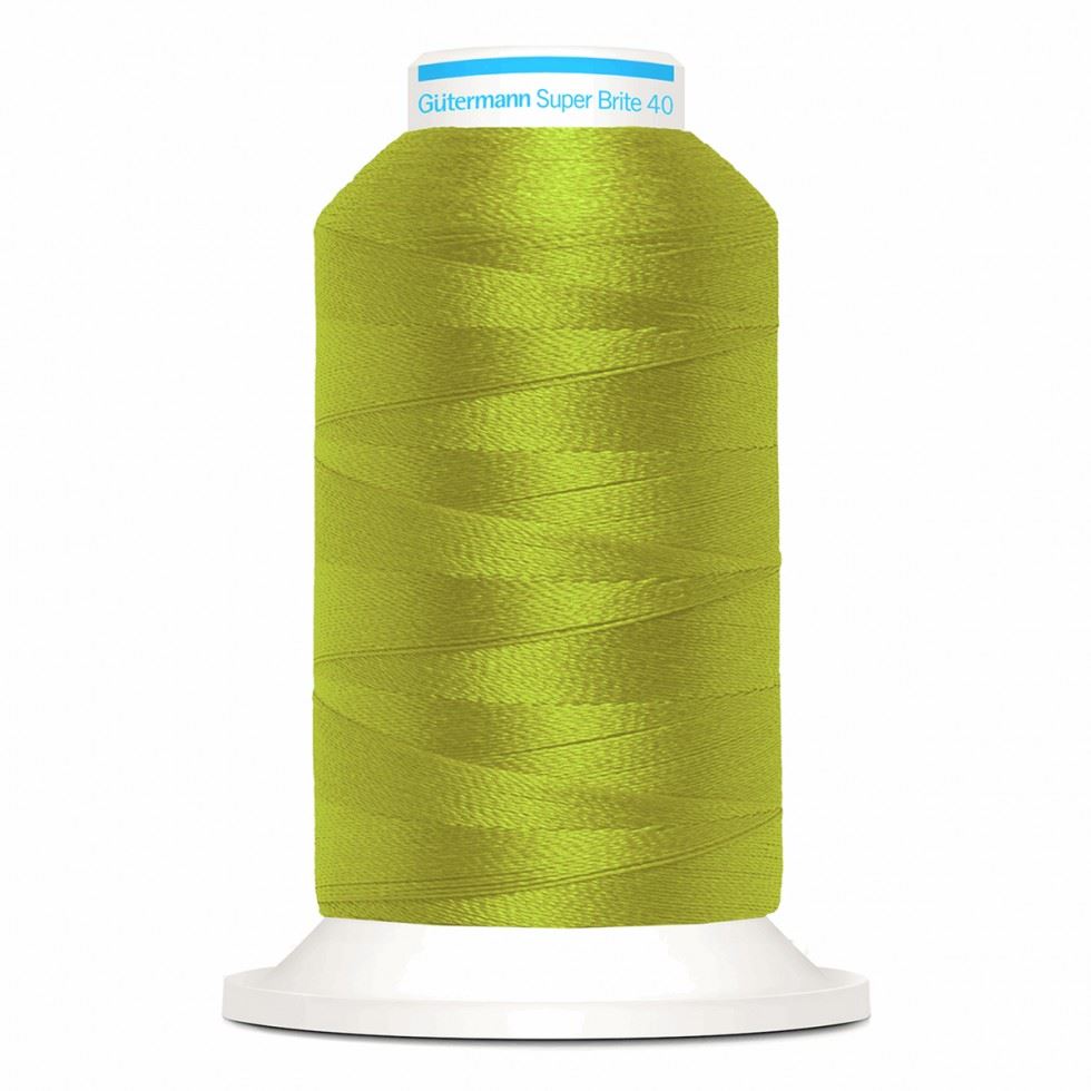 Gutermann 5530 Super Brite Polyester 40 Embroidery Thread