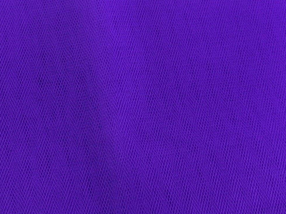 Deadstock Extra Stiff Dress Net Fabric Violet
 