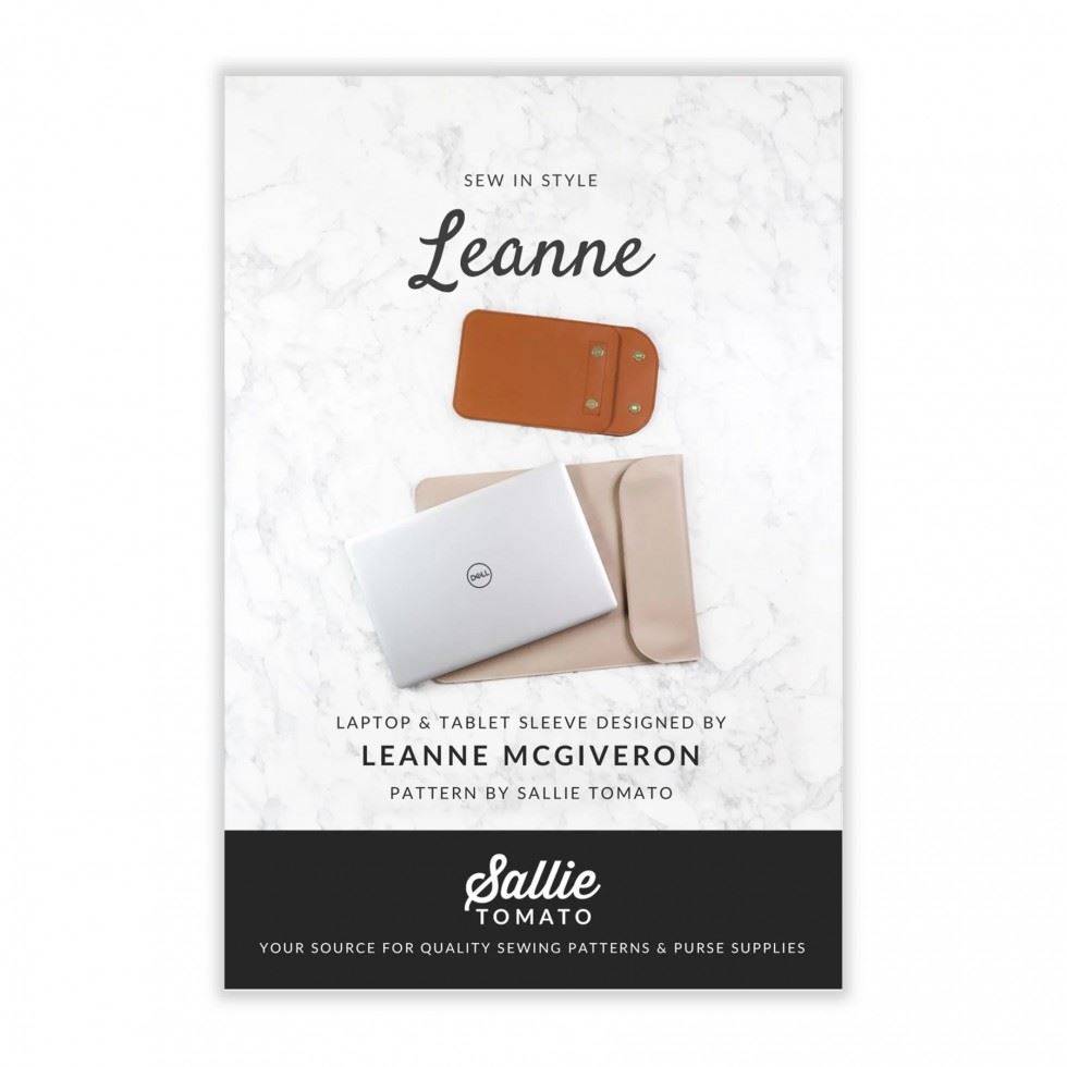 Sallie Tomato Sewing Pattern Leanne Laptop & Tablet Sleeve