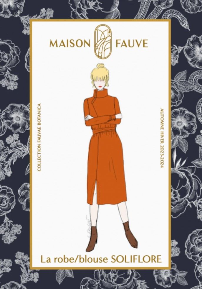 Maison Fauve Sewing Pattern Soliflore Dress & Blouse