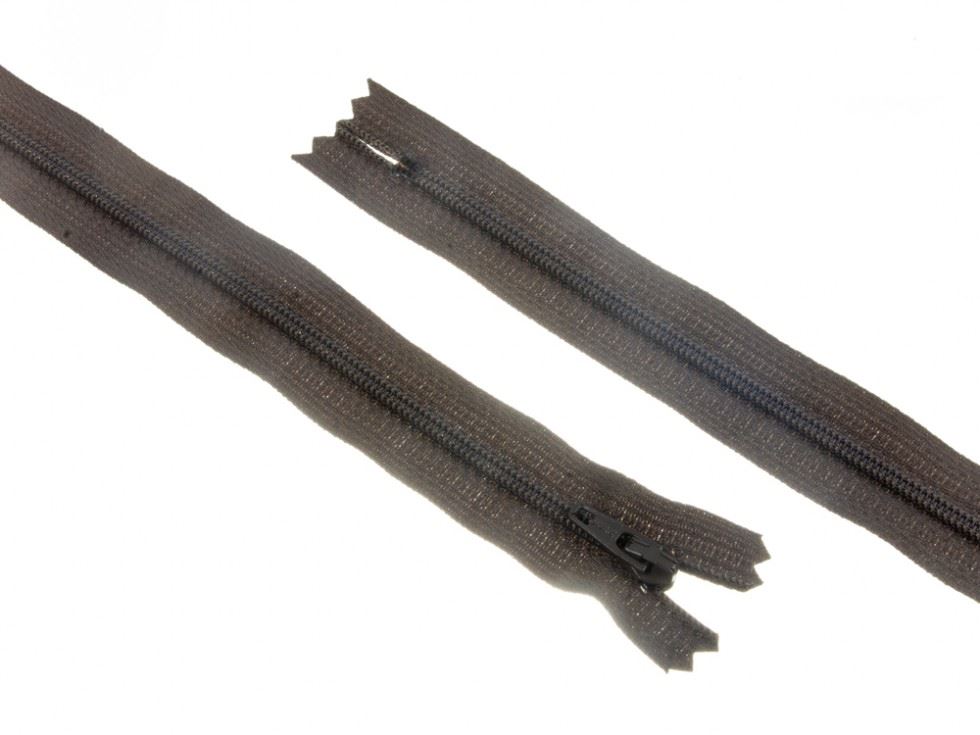 YKK Nylon Closed End Dress Zips Taupe
 