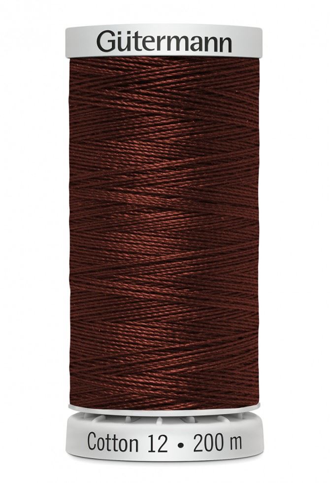 Gutermann 1058 No 12 Sulky Cotton Embroidery Thread
