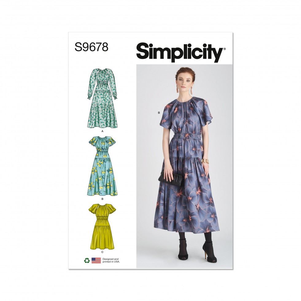 Simplicity Paper Sewing Pattern 9678
 