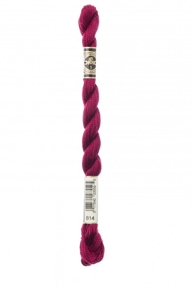 Dmc 814 Size 3 Cotton Perle Thread
