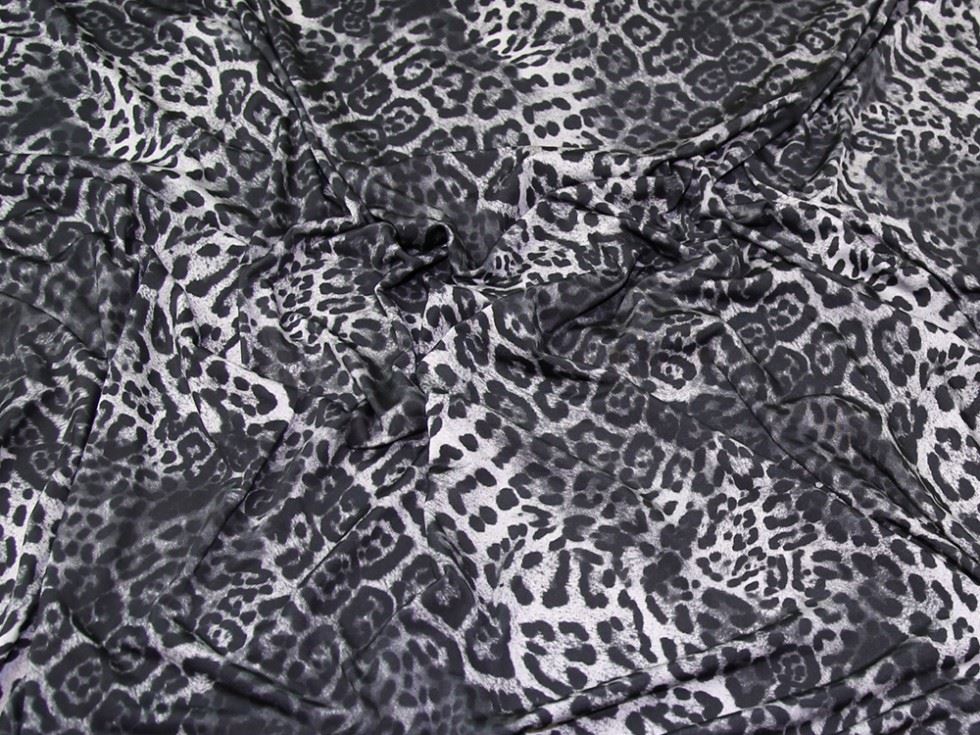 Lady Mcelroy Pewter Ity Silky Stretch Knit Fabric