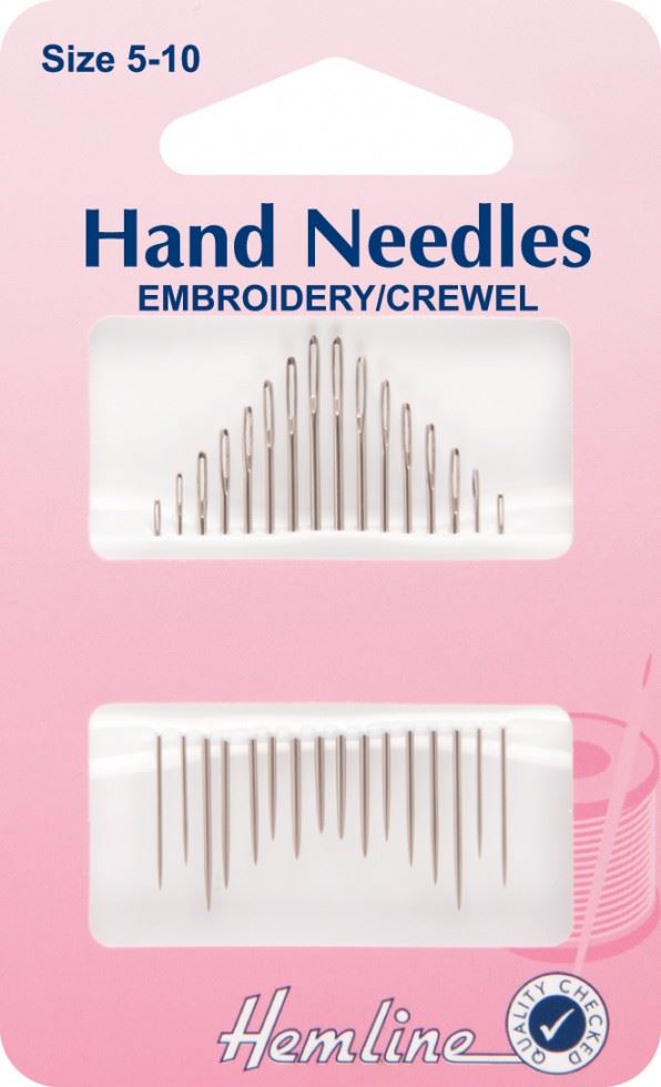 Hemline Embroidery Sewing Needles