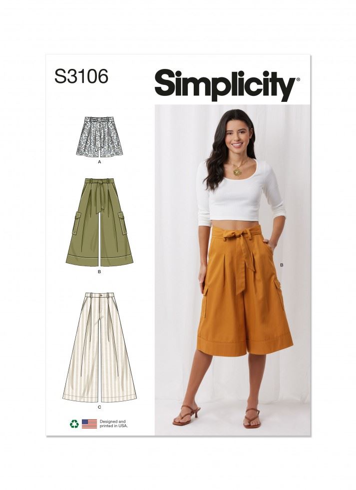 Simplicity Paper Sewing Pattern 3106
 