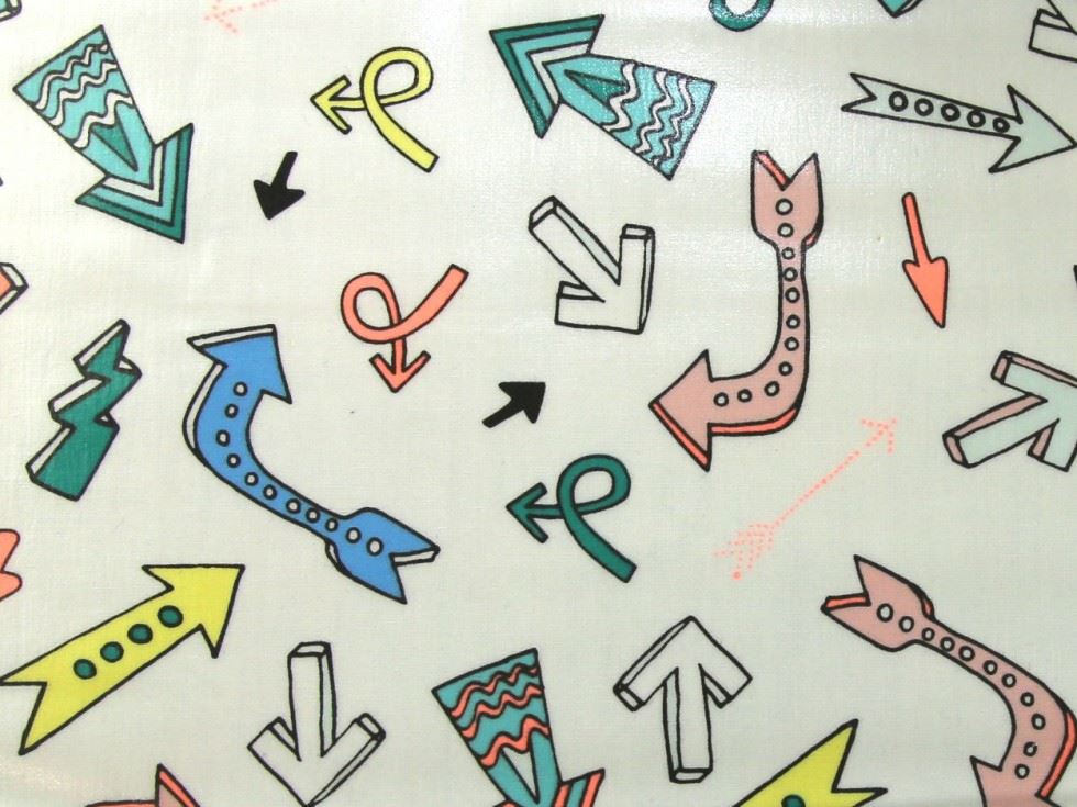 Rico Multicoloured Pvc Cotton Vinyl Fabric