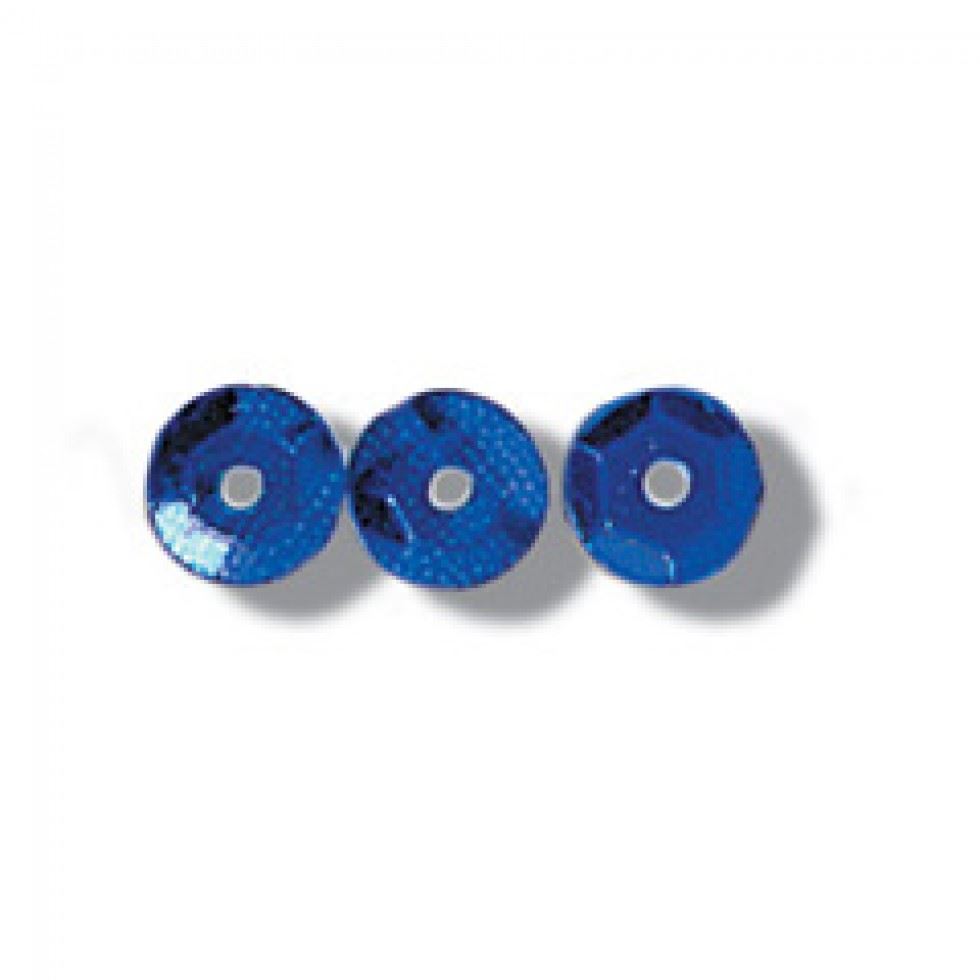 Trimits Royal Blue Round Cup Sequins (Value Pack Of 5)