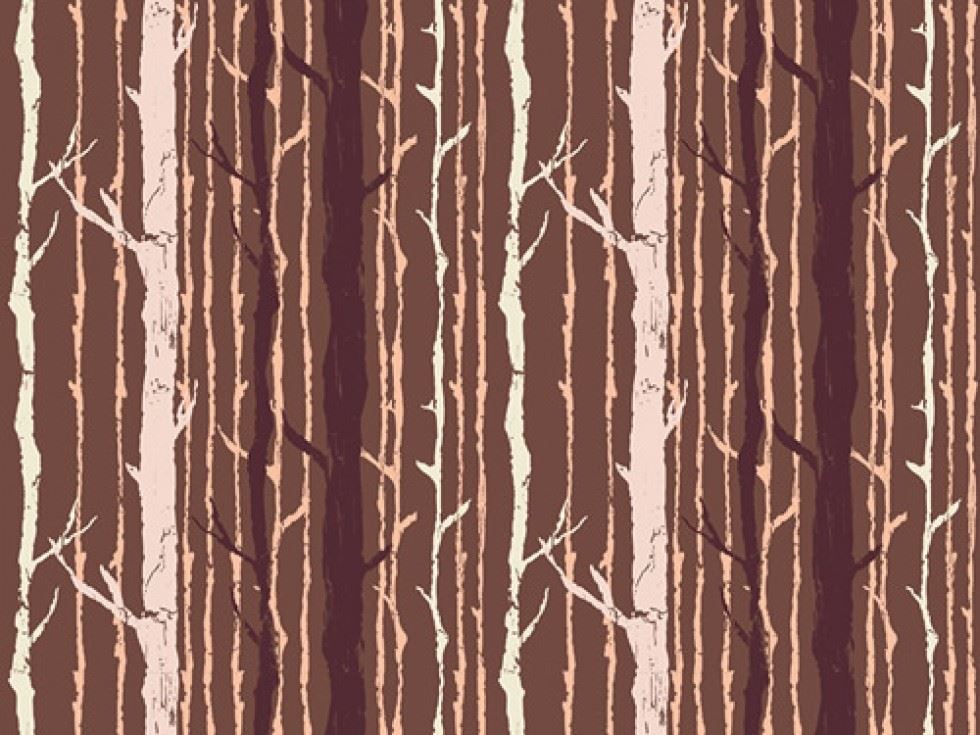 Art Gallery Fabrics Forest Floor 100% Cotton Poplin Fabric Twilight