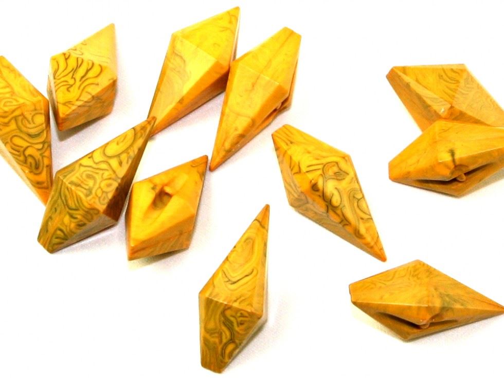 Dill Mustard Yellow Rock Toggle Buttons (Value Pack)