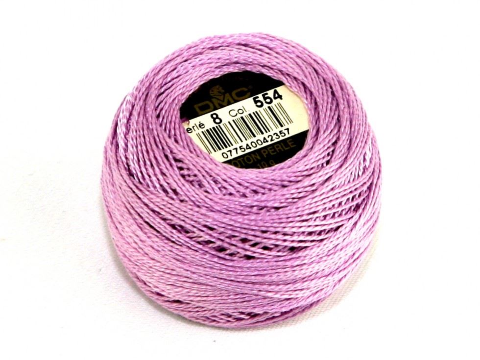 Dmc 554 Size 8 Cotton Perle Thread