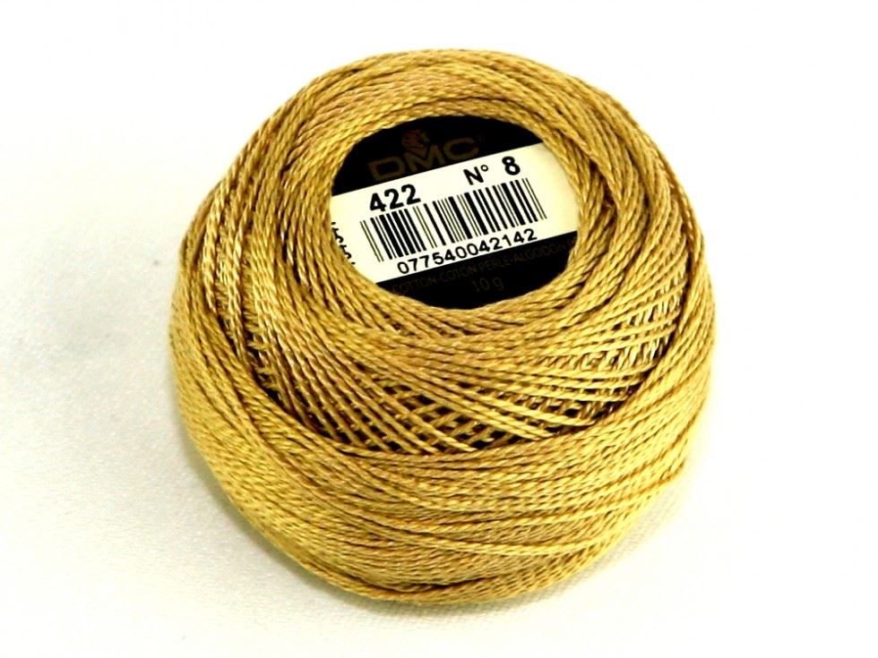 Dmc 422 Size 8 Cotton Perle Thread
