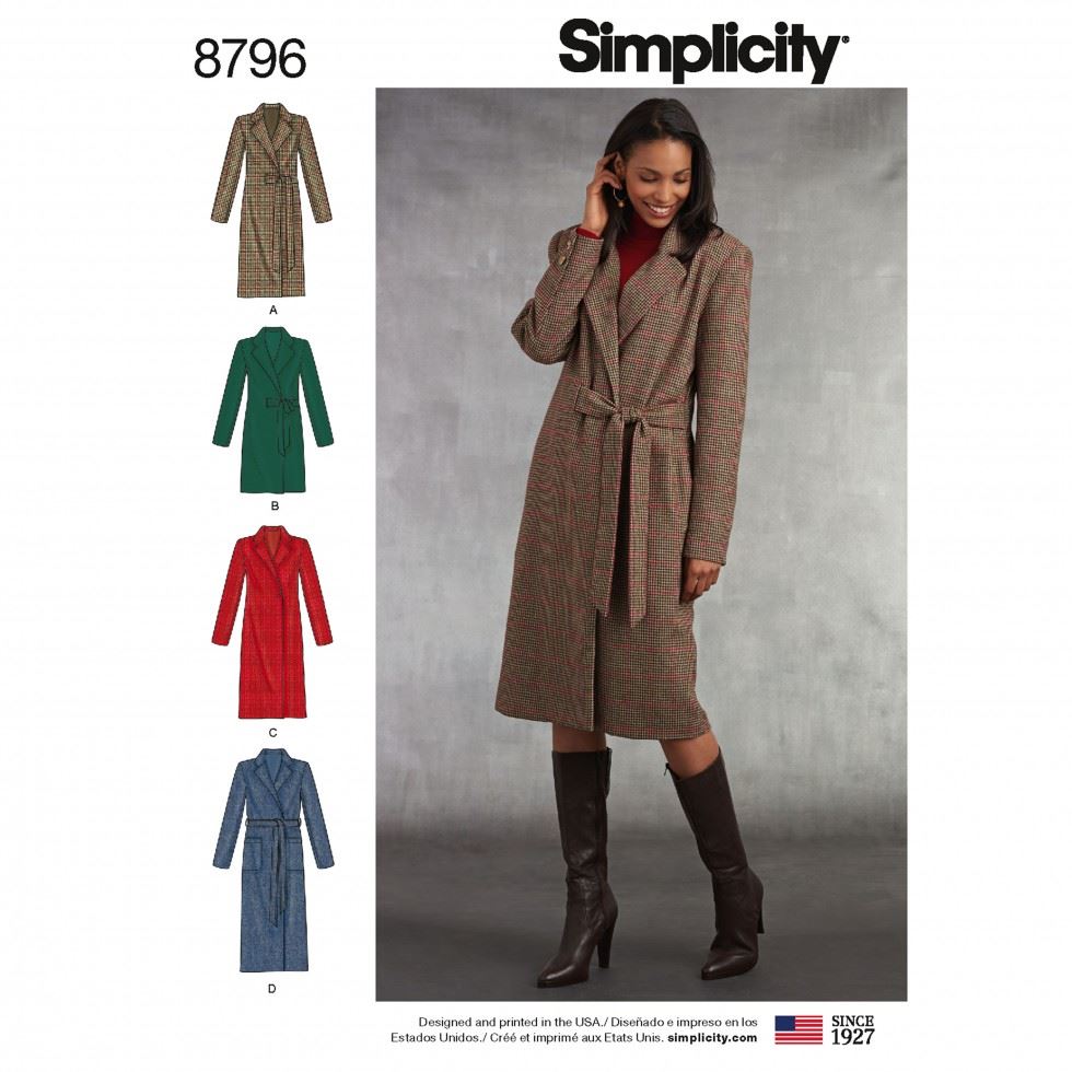 Simplicity Paper Sewing Pattern 8796
 