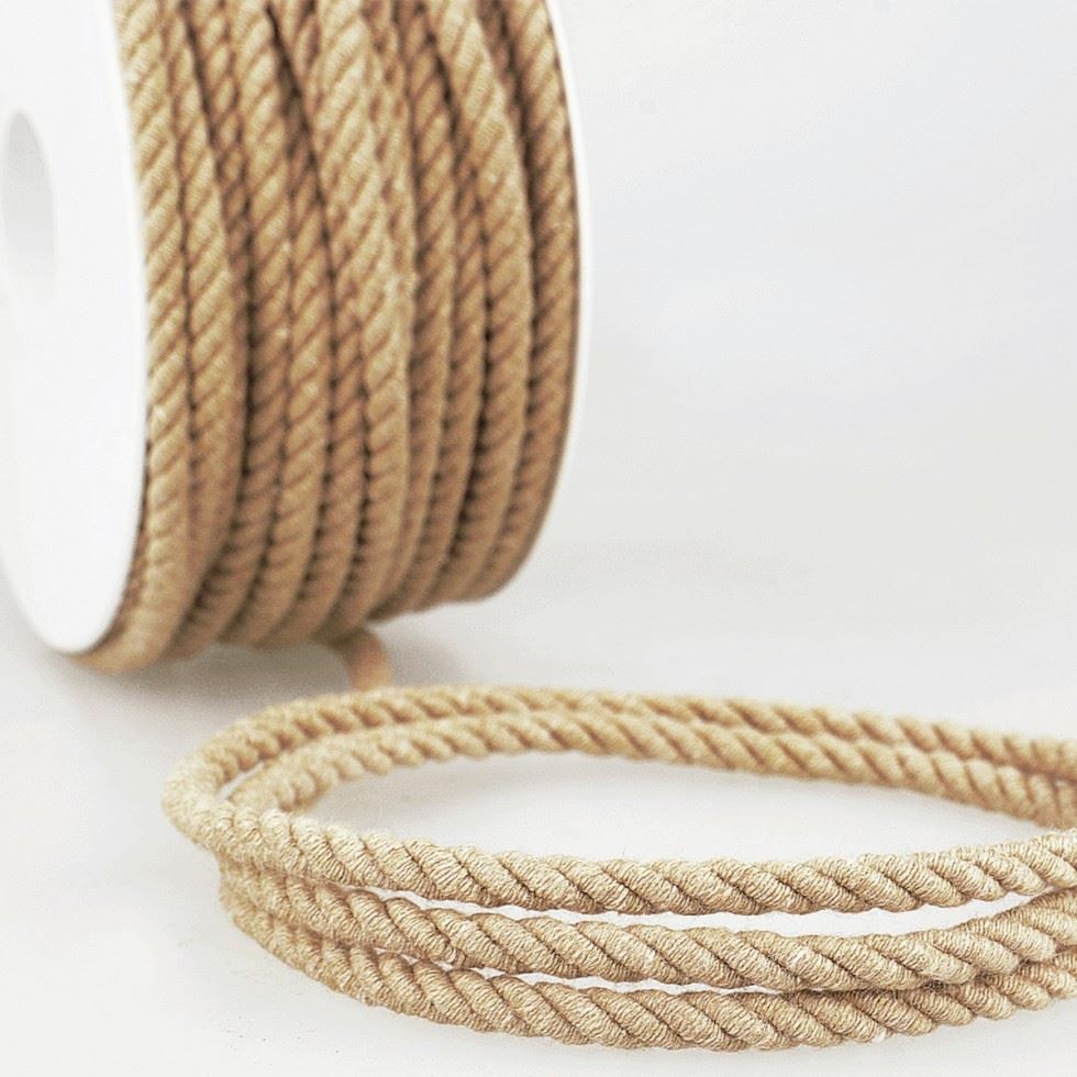 Stephanoise Round Cotton Cord Beige